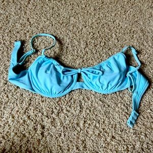 Light blue swim top